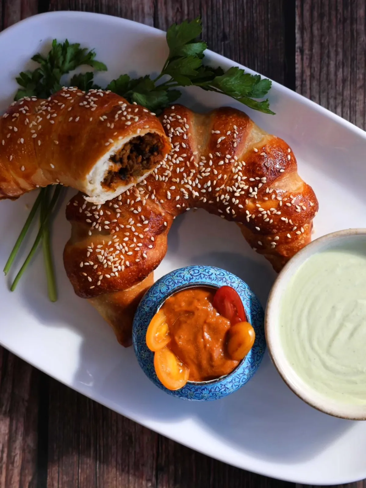 Chicken Auchma (Baked Chicken Pastry)