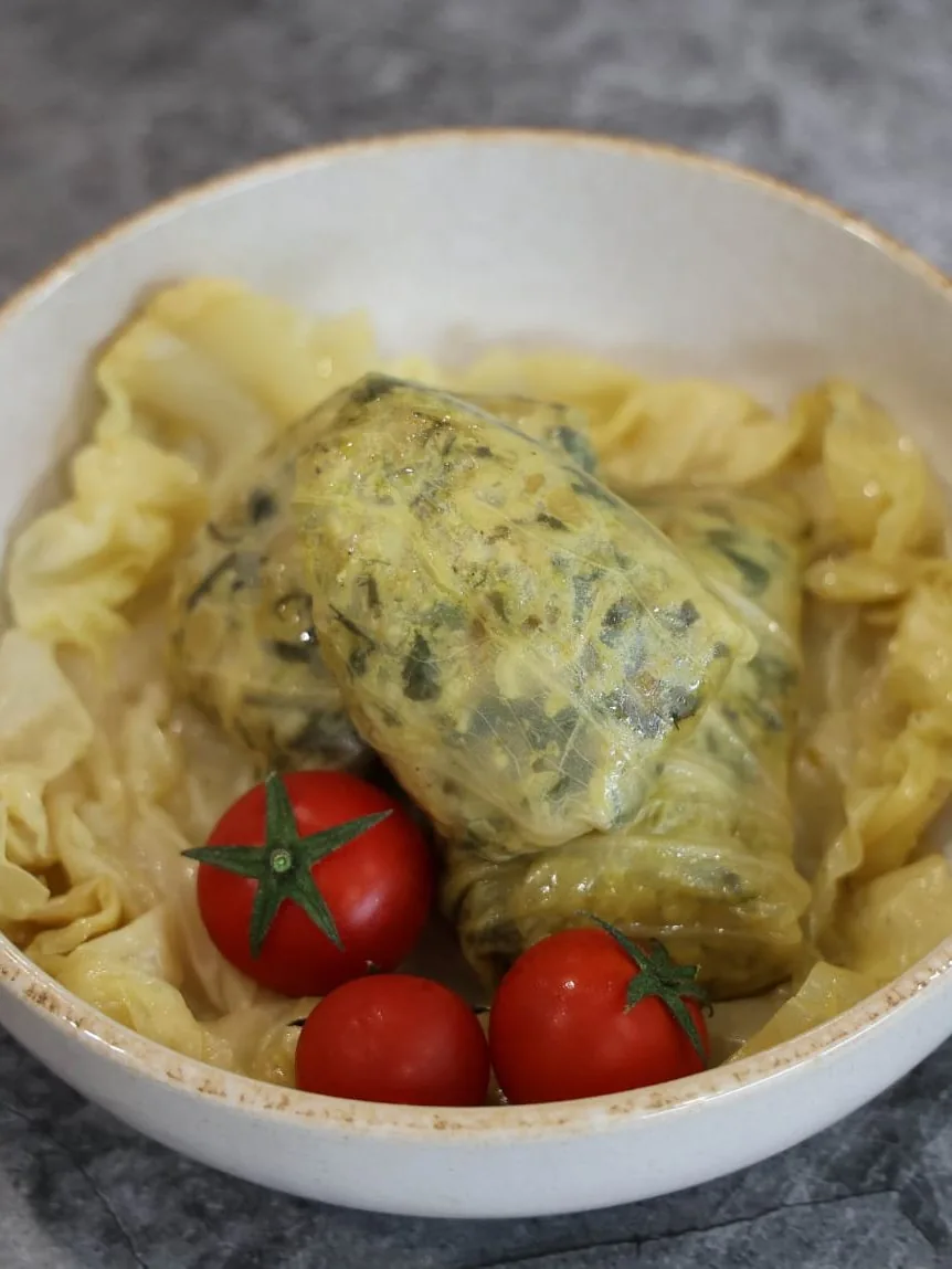 Dolmeh (Stuffed Cabbage Rolls)