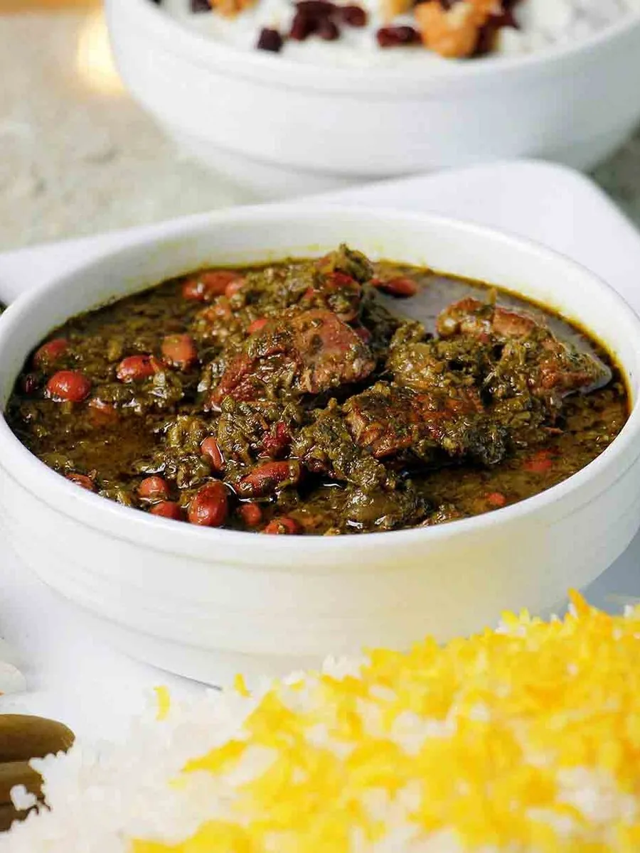 Ghormeh Sabzi (Persian Herb & Lamb Stew)